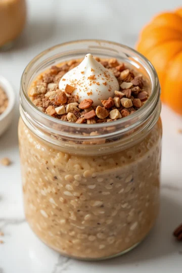 Pumpkin Overnight Oats for Weight Loss