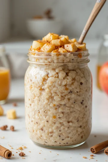 Apple Cinnamon Overnight Oats