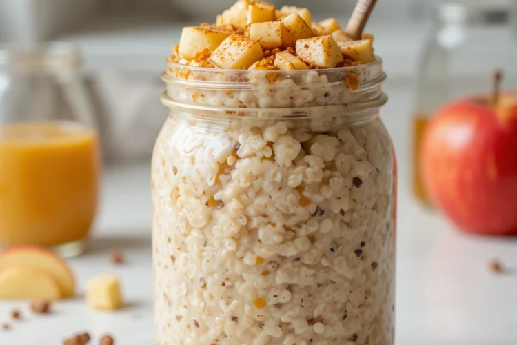 Apple Cinnamon Overnight Oats
