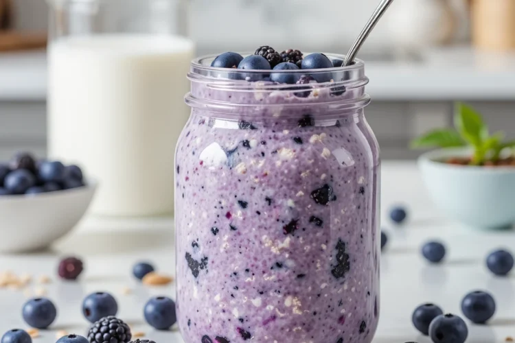 Blueberry Overnight Oats