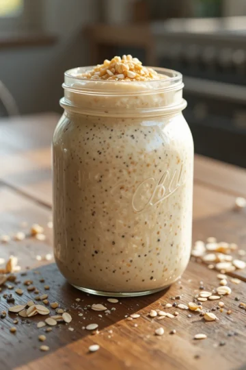 Vanilla Overnight Oats for Weight Loss