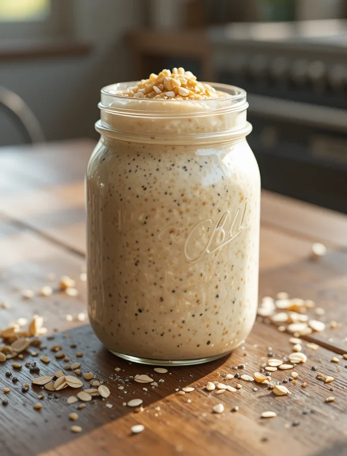 Vanilla Overnight Oats for Weight Loss