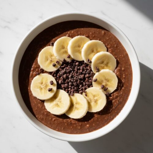 Chocolate Banana Overnight Oats
