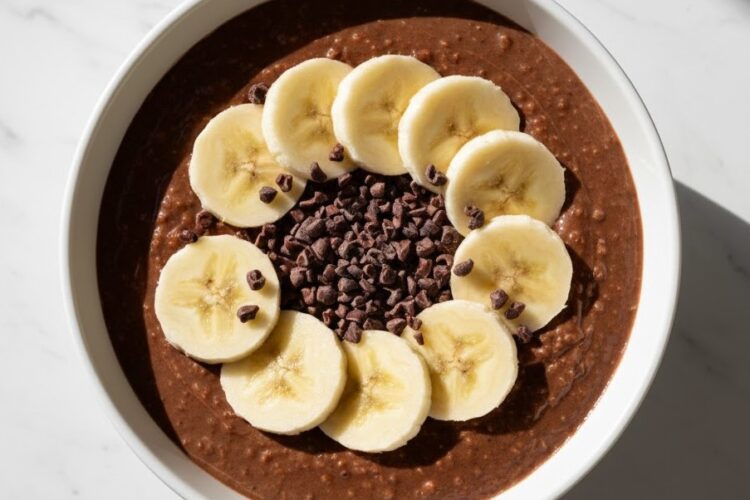 Chocolate Banana Overnight Oats
