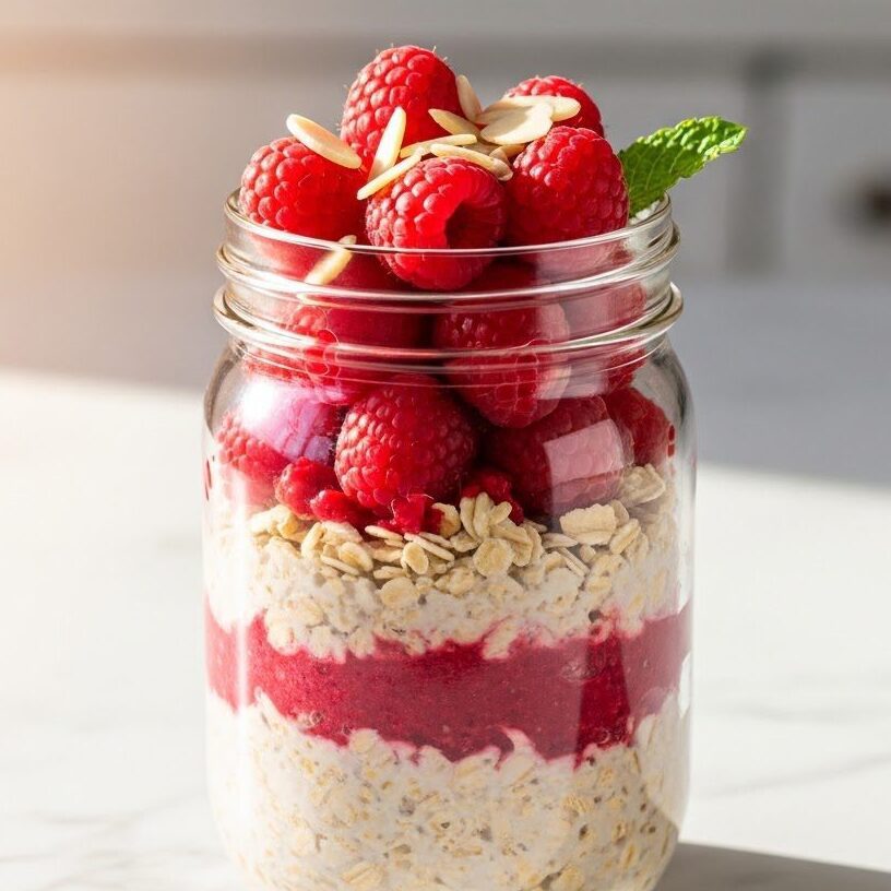 What Are Raspberry Overnight Oats?