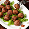 Mozzarella Stuffed Meatballs