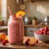 Raspberry Peach Smoothie