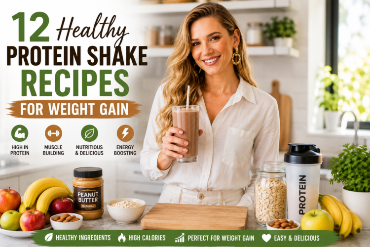 healthy protein shake recipes for weight gain